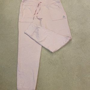 Pink Reebok Joggers